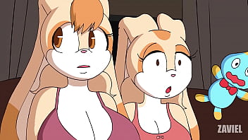 Animasi Tails Dan Cream Vanilla Yang Menggoda