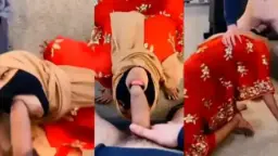 Dibikin Ngeces Sama Cewek Hijab Cantik Yang Lagi Ngentot