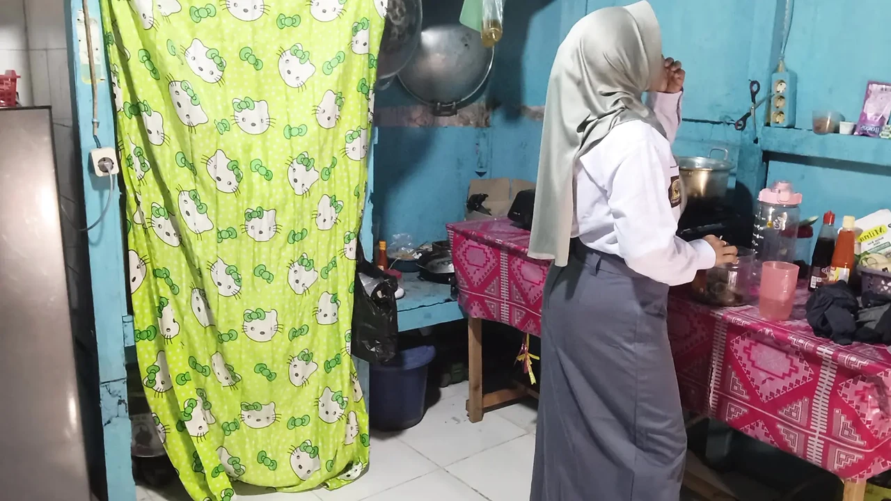 Fucking My Sister-in-law In The Kitchen Before Going To School
