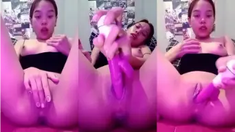 Anggi Ngesot Dildo Gede Sampai Semua Lubangnya Basah
