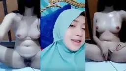 Ukhty Miss Bebel Berhijab Tapi Telanjang Colmek