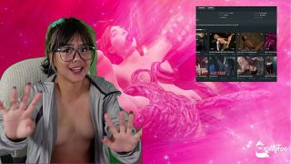 Reaksi Panas Exotiqfox Saat Nonton Kompilasi Monster/hewan Ellie