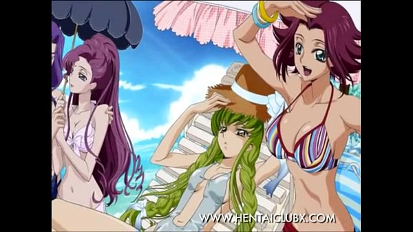 Gadis Seksi Di Pantai Anime Yang Menggoda