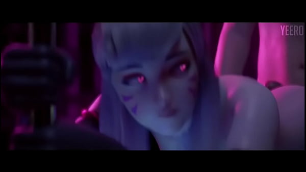 Animasi 3d, Overwatch, 2b, Goyangin Pantat Sambil Nungging, Bikin Crot Lo.