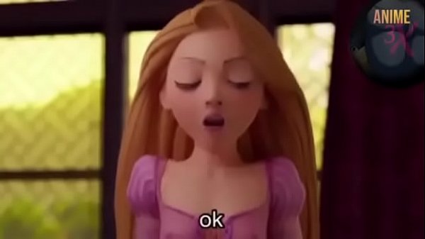 Rambut Rapunzel Kusut, Bikin Ngentot Sambil Nonton Film Disney