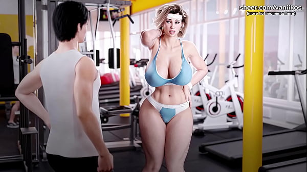 Ibu Tiri Montok Goyang Pantat Gede Buat Anak Tiri Di Gym Umum | Game Hentai Tabu Part 20