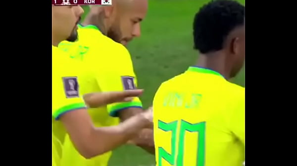 Brasil Ngebokong Korea Live!! Neymar Dan Gengnya Pesta Panas