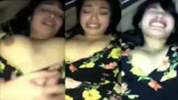 Ceweknya Merintih Kesakitan Pas Digenjot Di Dalam Mobil, Suaranya Bikin Makin Bernafsu.