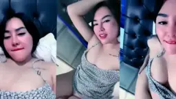 Crot Bareng Tante Kina Yang Binal, Omek-omekan Sampe Basah Kuyup.