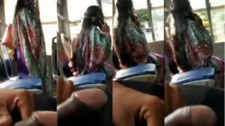 Percabulan Di Bus Umum, Kontolnya Dijulurkan Ke Cewek Asing