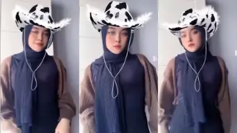 Tiktoker Ariza Rafifa Yang Bikin Banyak Orang Makin Greget, Goyangannya Bikin Ngilu Di Perut.