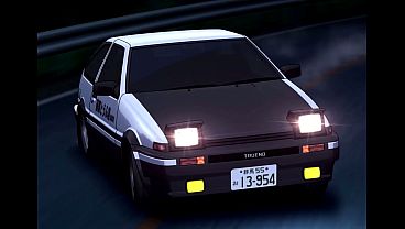 Tontonan Anime Initial D Bikin Makin Greget, Editannya Bikin Ngaceng!