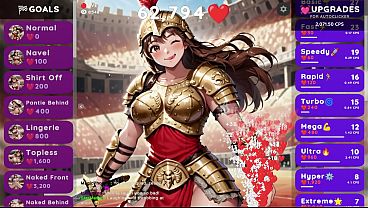 Aksi Spartan Panas Di Kamar Cassia | Game Clicker Hentai | Cassia Ep3: Ngebut Sampai Klimaks