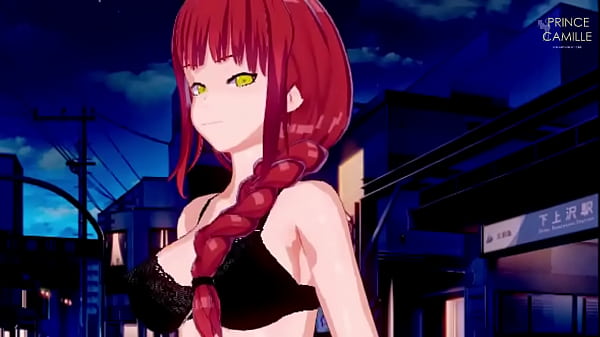 Gadis Anime Berambut Merah, Dua Bola Besarnya Goyang-goyang Kek Gak Kena Kontrol